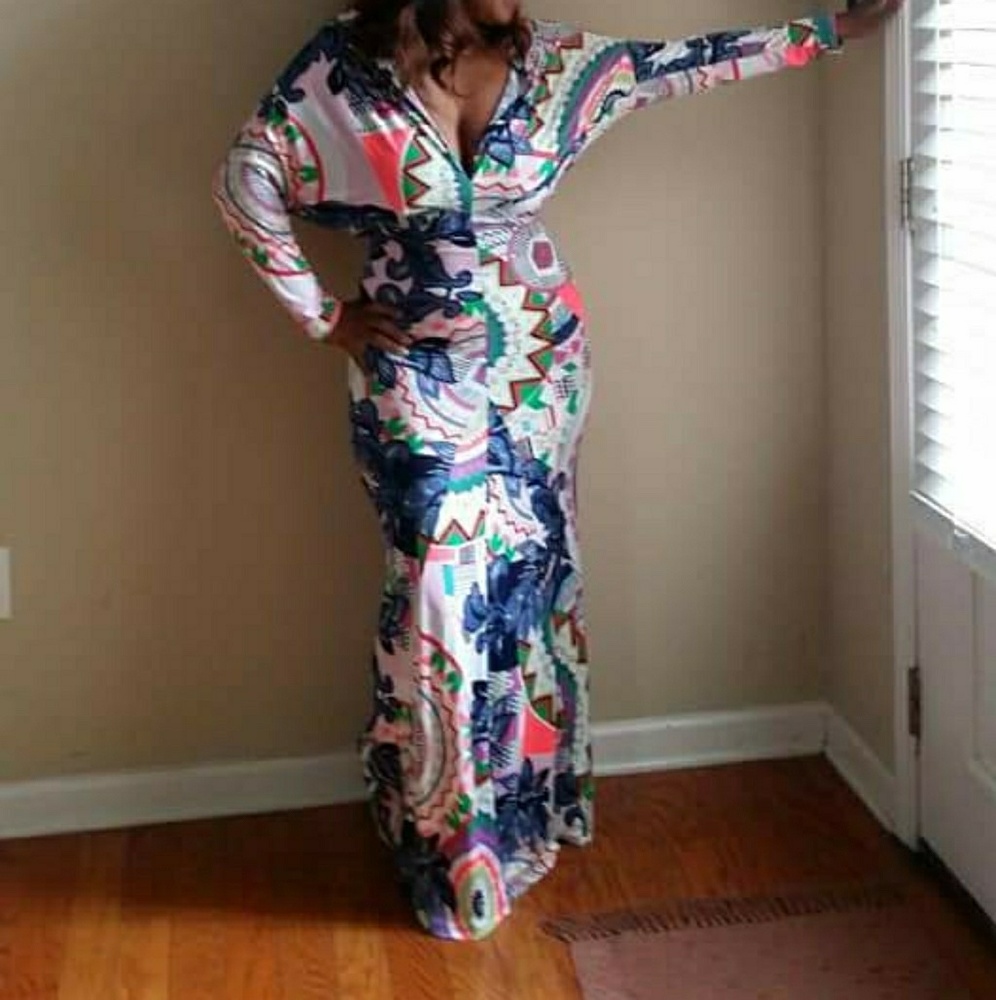 Asymmetric glamour dress